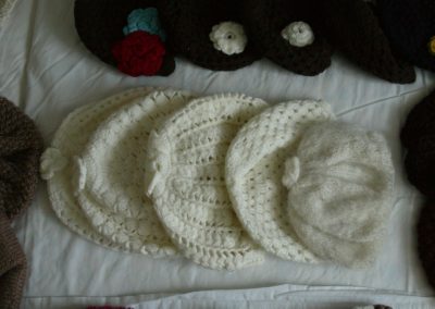 Bonnets en crochet