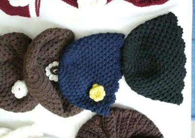 Bonnets en crochet